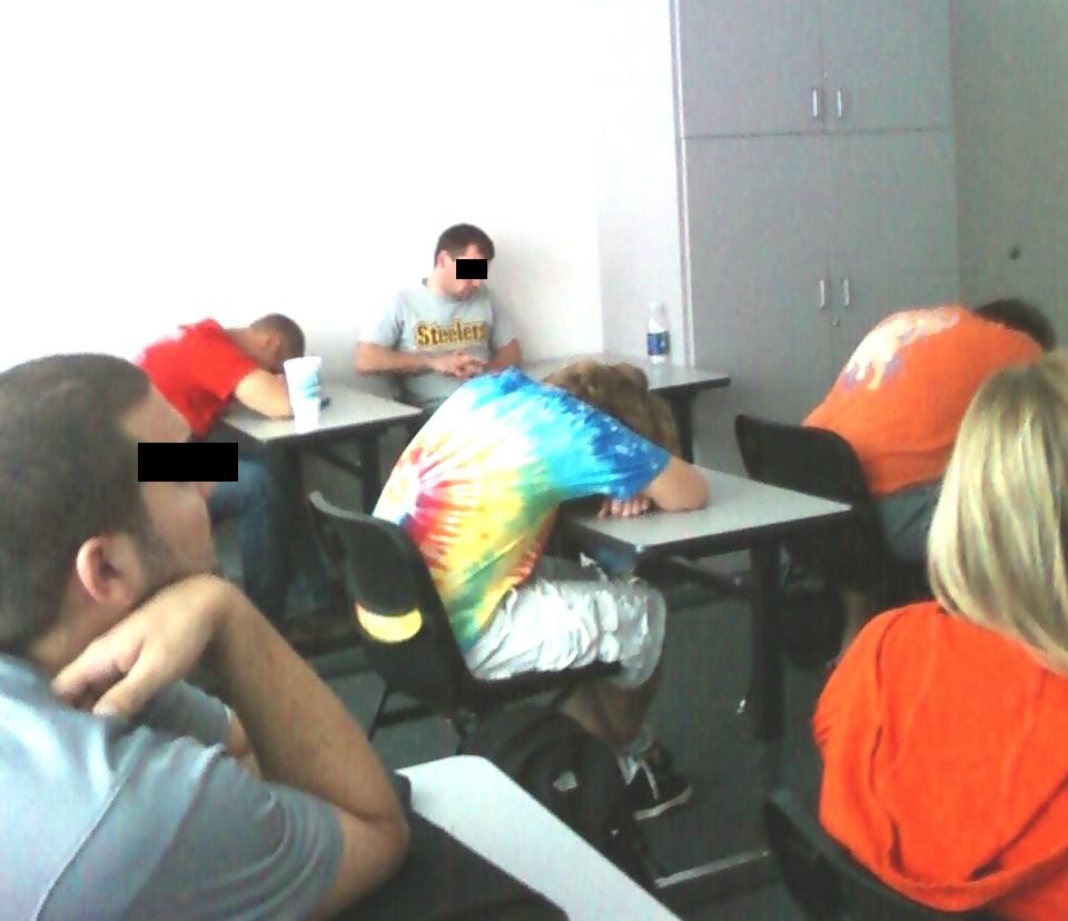 Could you kindly keep the knowledge down?